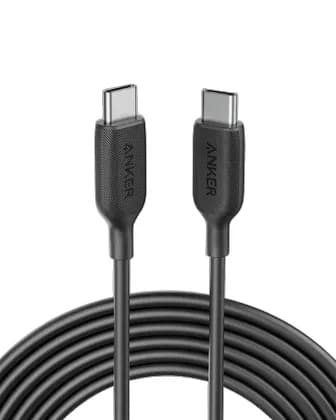 USB кабель Anker PowerLine III USB-C to USB-C 2.0 Cable 3ft Black