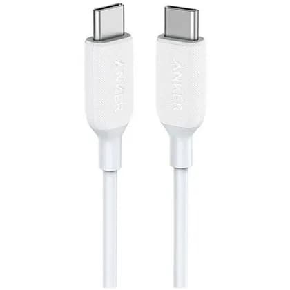 USB кабель Anker PowerLine III USB-C to USB-C 2.0 Cable 3ft White