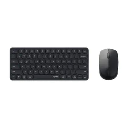 Беспроводной комплект клавиатура и мышь 9010M BLACK