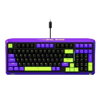 Проводная клавиатура Rapoo ESK750-98 Black Purple Green