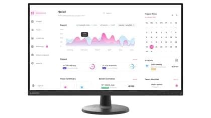 Монитор Lenovo D32u-45 | 31.5" VA | 4K 3840x2160 | 60 Гц | 4 мс | HDMI x2, DisplayPort