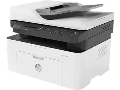 МФУ HP Laser 137fnw, лазерный, чёрно-белый, A4, 20 стр/мин, Wi-Fi, Ethernet, USB, с АПД | 4ZB84A