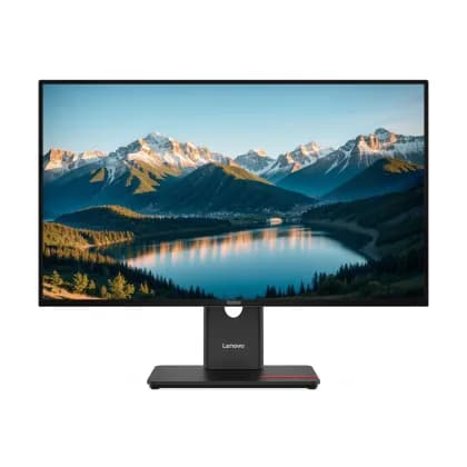 Монитор Lenovo ThinkVision T27q-40 27" QHD IPS Monitor, 2560 x 1440, 120Hz, 4ms, HDMI, DP, USB Hub, Height Adjustable, Tilt, Swivel, Pivot | 64A6GAT6EU