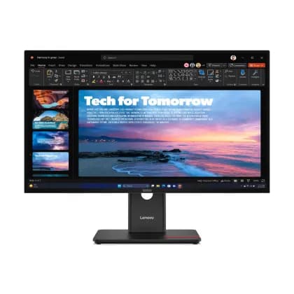 Монитор Lenovo ThinkVision T27QD-40 27" QHD IPS 120Hz USB-C Docking Monitor, 4ms, 350 cd/m², HDMI, DP, RJ-45, Height-Adjustable Stand | 64AAGAT2EU