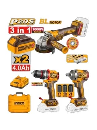 Беспроводной комбинированный комплект INGCO COSLI241291