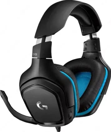 Наушники Logitech G431, проводные 3.5мм, полноразмерные, игровые