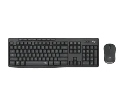 Бесшумный беспроводной клавиатура Logitech MK295