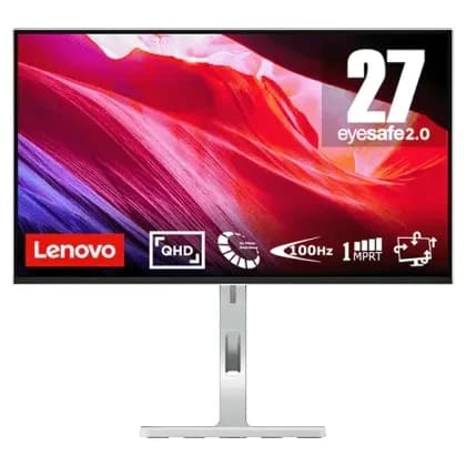 Монитор Lenovo L27q-4A 27" QHD IPS Monitor, 2560 x 1440, 100Hz, 1ms, 350 nits, Speakers, 2x HDMI 2.1, 1x DP 1.4, Flat, Cloud Grey | 67BFGAC6EU