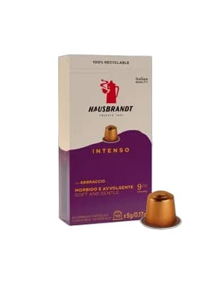 Кофе в капсулах Hausbrandt "Intenso" 1 упаковка (10капс)