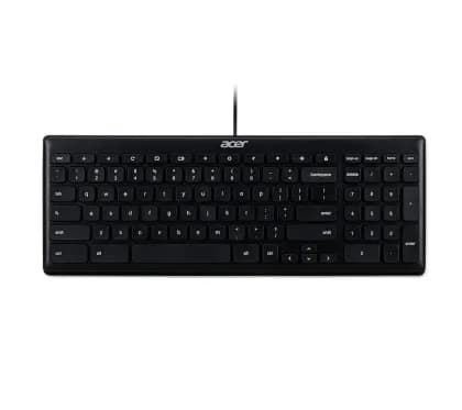 Проводная клавиатура Acer KB_option AKB910 Chrome OS KB Black 1.8M, US int, Brown Box