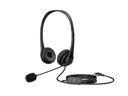 Наушники HP Stereo USB G2, проводные USB, накладные, для звонков | 428H5AA