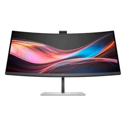 Монитор HP Series 7 Pro 734pm 34" Curved IPS Black WQHD Conferencing Monitor, 120Hz, Thunderbolt 4, Built-in Speakers & 5MP Webcam | 8K157UT