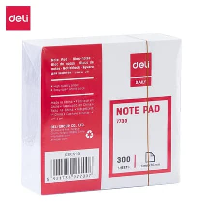 Блок бумаги 91x87 Deli 7700
