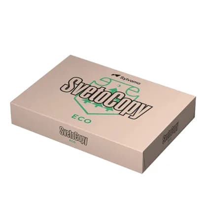 Бумага ксероксная А4 Svetocopy ECO 80гр., 500л., 5 кг. НЕ БЕЛЕНАЯ