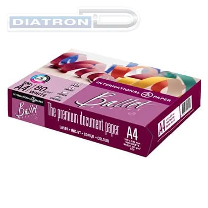Бумага ксероксная А4 Ballet Premier 80гр., 500л., 2,5 кг, класс A