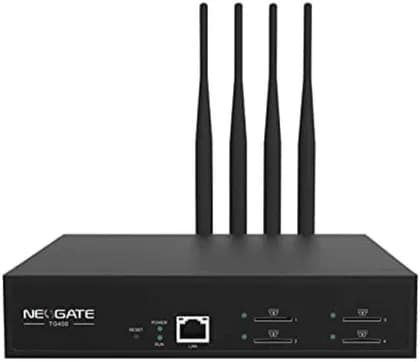 Yeastar TG400L 4 Port 4G LTE VoIP Gateway, Multi SIM LTE GSM to VoIP Bridge, SIP/IAX2 Support, HD VoLTE Calls, Web Management, Cost Effective Business Connectivity, Black | TG400L