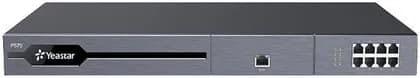 Yeaster PBX P570 1U Rackmount Phone System, Up to 500 Max Users, 120 Max Concurrent Calls, 16 FXS Ports, 6 GSM / 3G / 4G Ports, E1 / T1 / J1 Ports, 2x Ethernet 10/100/1000 Mbps, Black | P570