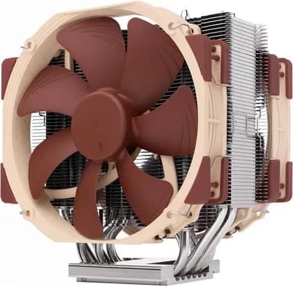 Noctua NH-U14S TR5-SP6 Premium Quality 140mm CPU Cooler, AMD sTR5 & SP6 Socket, 6 Heatpipes, 1500 RPM Fan Speed, 140.2 m³/h ( 82.52 CFM ) Airflow, Brown | NH-U14S TR5-SP6