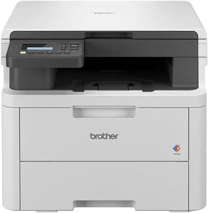 Brother DCP-L3520CDW Color Laser Printer, Print, Scan, Copy, Up to 18/19 ppm Print Speed, Up to 600 x 600 dpi Resolution, 2 Lines LCD Display, Up to 250 Sheets Capacity, White | DCP-L3520CDW