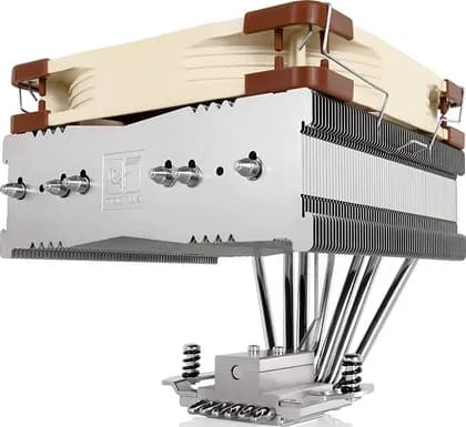 Noctua NH-C14S CPU Cooler, Premium Low Profile Top Flow Cooler 140mm NF-A14 PWM Fan, 115mm Height Mode, High RAM Clearance, Intel AMD Compatible, Brown | NH-C14S