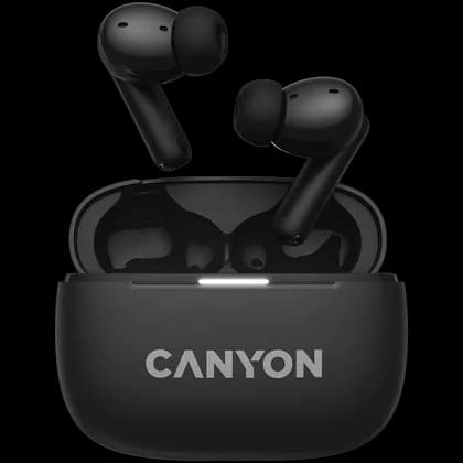 CANYON headset OnGo TWS-10 ANC+ENC Black