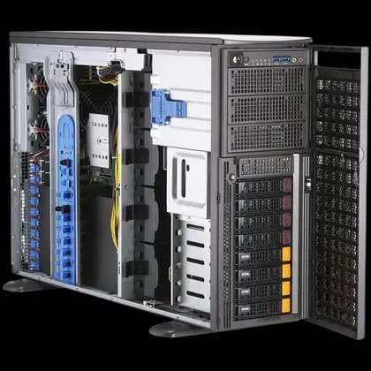 Supermicro cable CBL-SAST-1261-100 Slimline x8 (STR) to 2x Slimline x4 (STR),60/60CM,100 Ohm