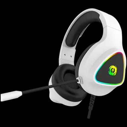 Наушники Canyon Shadder GH-6 White, проводные 3.5мм, полноразмерные, игровые | CND-SGHS6W
