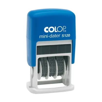 Датер-мини S120 D04 анг. (сн/сн) Colop