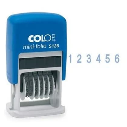Нумератор-мини S126 (сн/сн) Colop