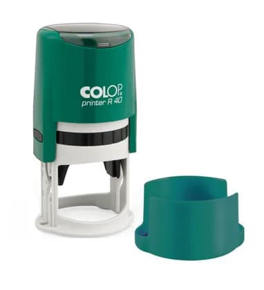 Оснастка Printer R40N (бирюза/сн) Colop (круглая)