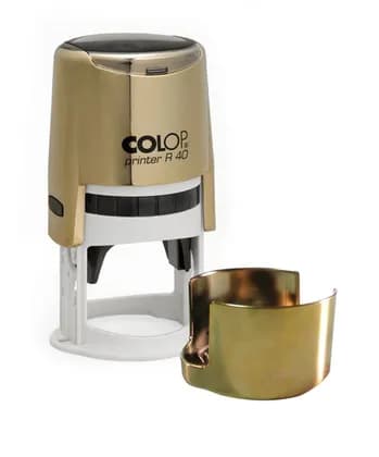 Оснастка Printer R40N (бронзовый/сн) Colop (круглая)