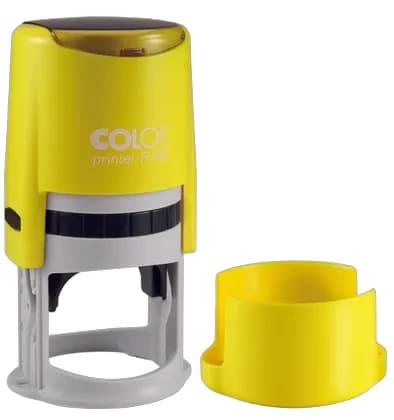 Оснастка Printer R40N (жл-золотой/сн) Colop (круглая)