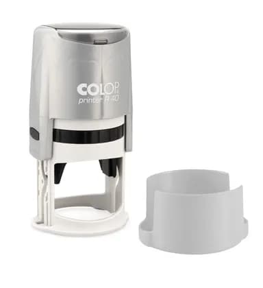 Оснастка Printer R40N (серебро/сн) Colop (круглая)