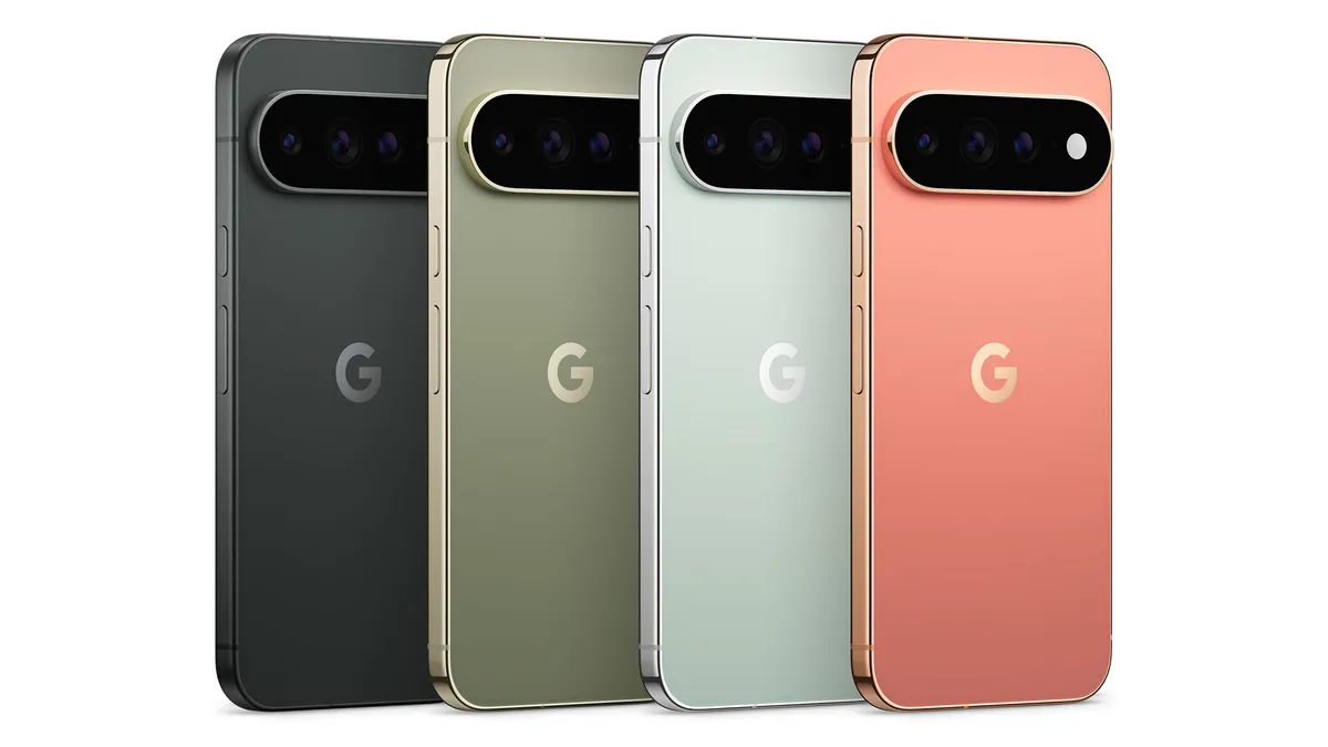 Google Pixel 11 Pro и Pro XL в цветах Obsidian, Olive, Fog и Canyon