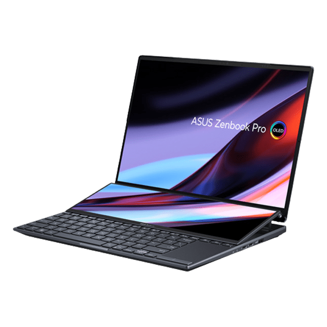 Asus Zenbook Pro 14 Duo Oled (Intel Core I5-12500h/ Ddr5 16gb / Ssd 1tb Nvme/ 14.5 2.8k Oled Wqxga+ /Intel Iris Xe Graphics/W11h/ Ru) Black (90nb0x72-M005e0)