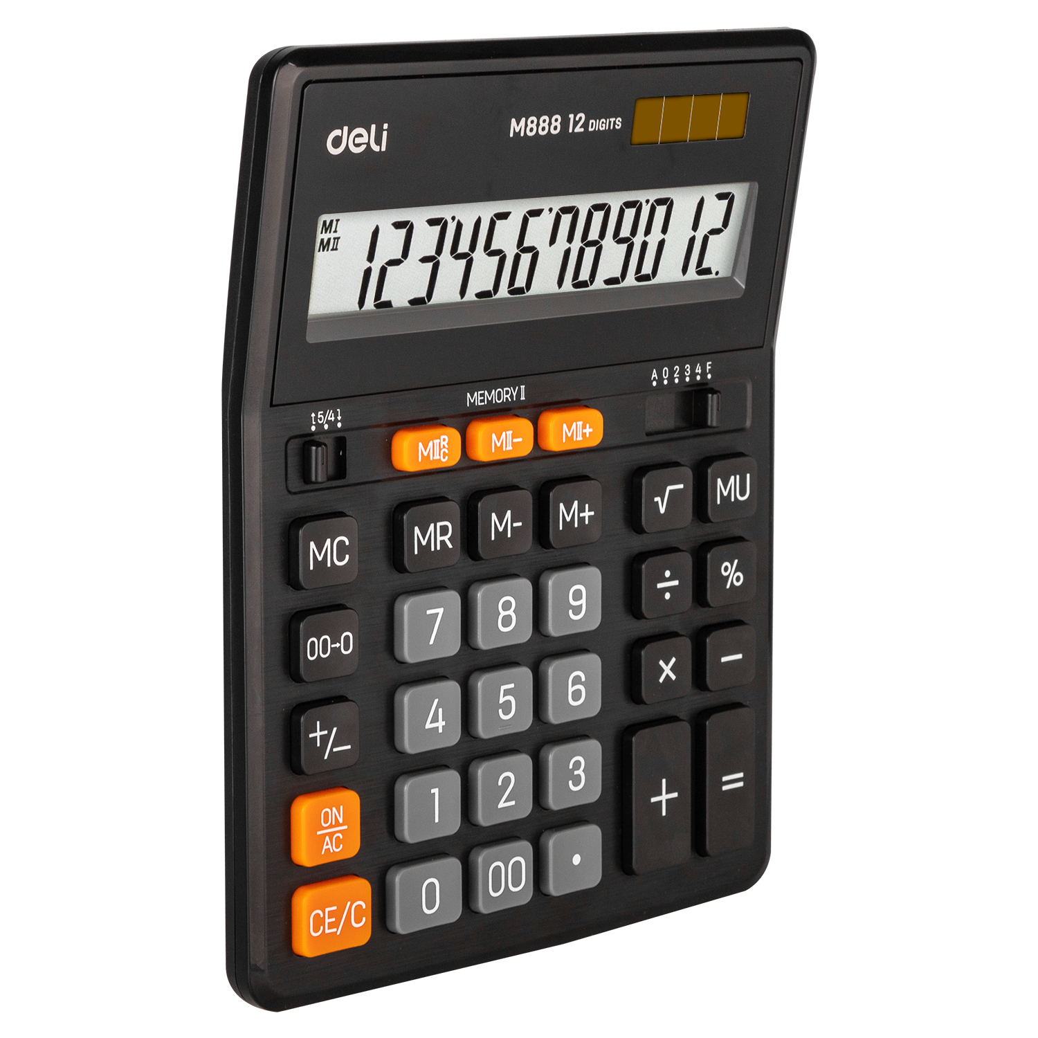 Калькулятор 12 Разрядный M888 Deli
