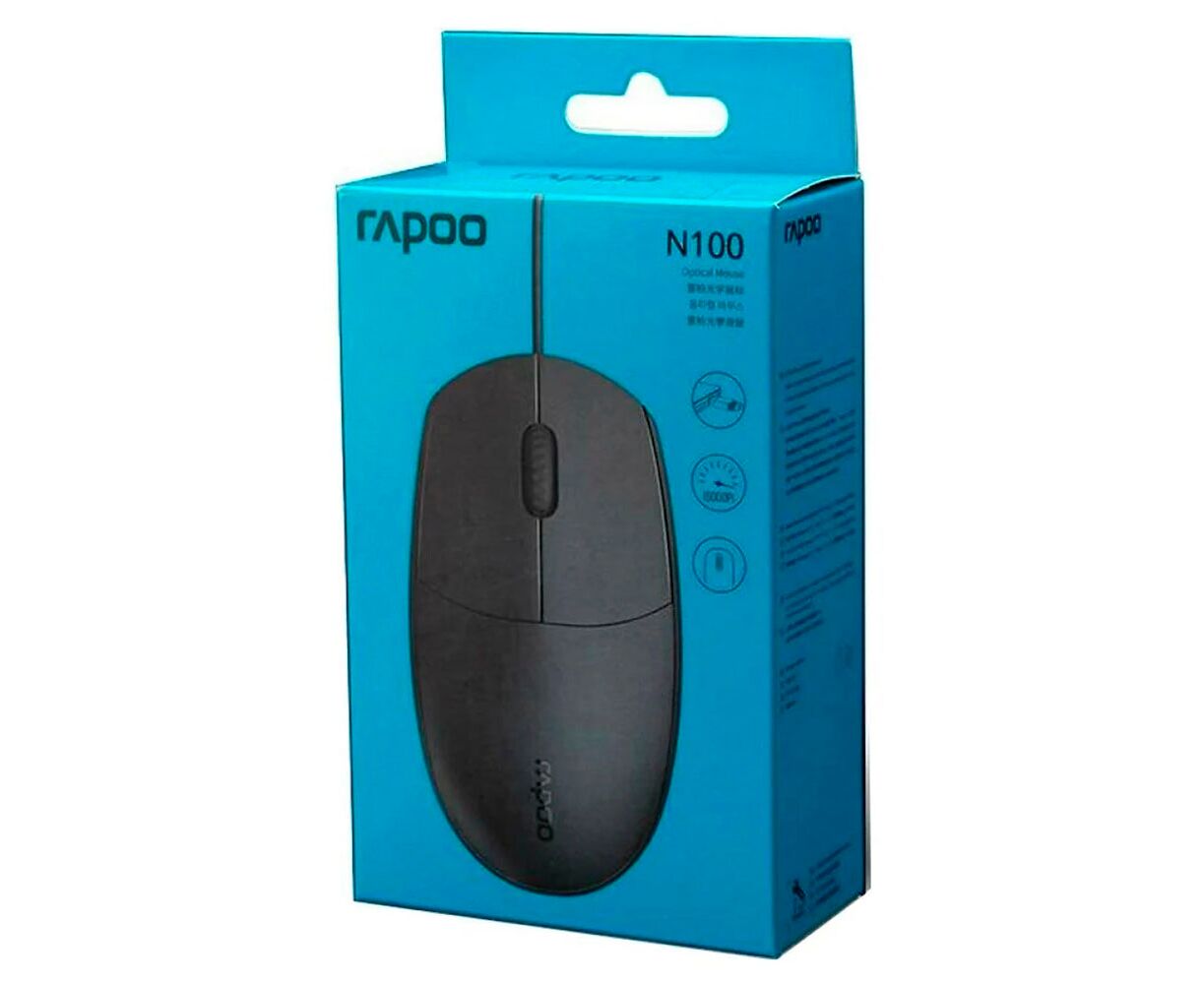 Мышка Проводная Rapoo N100