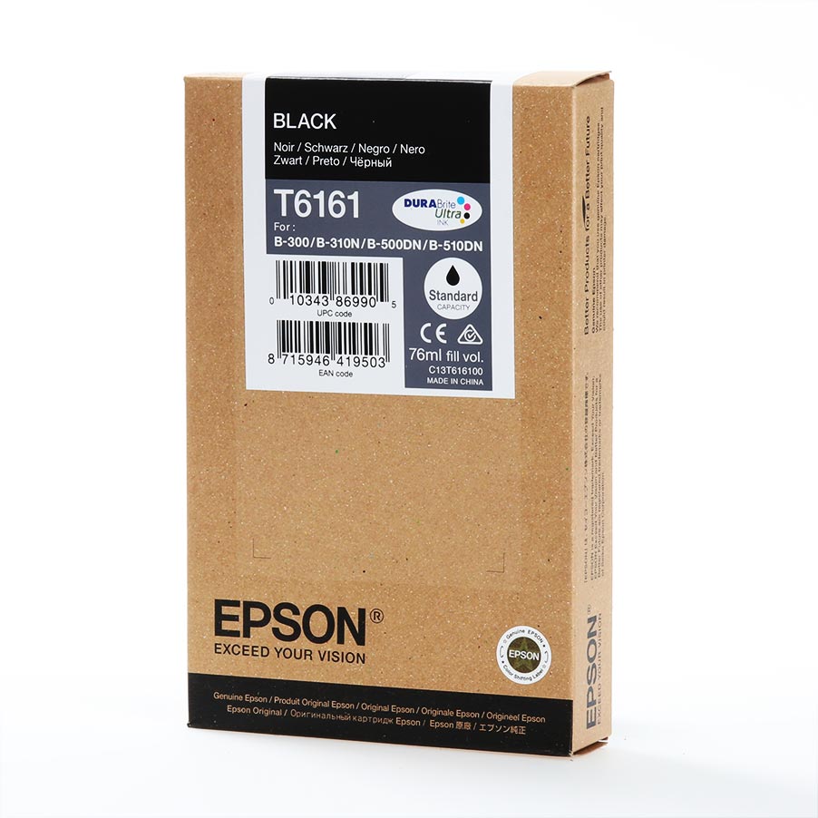 Картридж Epson T6161 Black