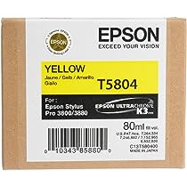 Картридж Epson T5804 Yellow