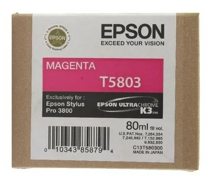 Картридж Epson T5803 Magenta