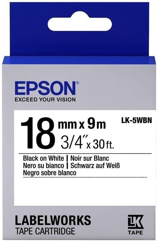 Лента Epson Lk-5wbn