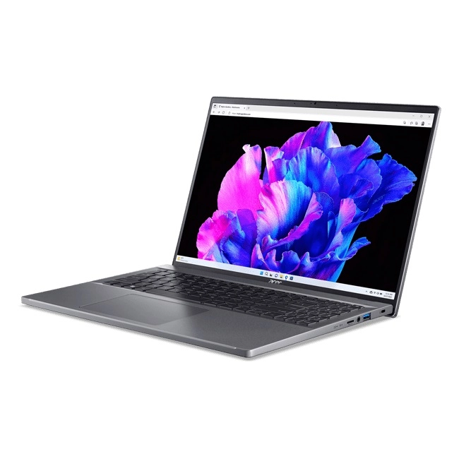 Ноутбук Acer | Swift | 16.0" 3.2k Oled 120hz | I3-1315u | 8gb 512gb Ssd | Integrated | Free Dos - Nx.Kfser.005