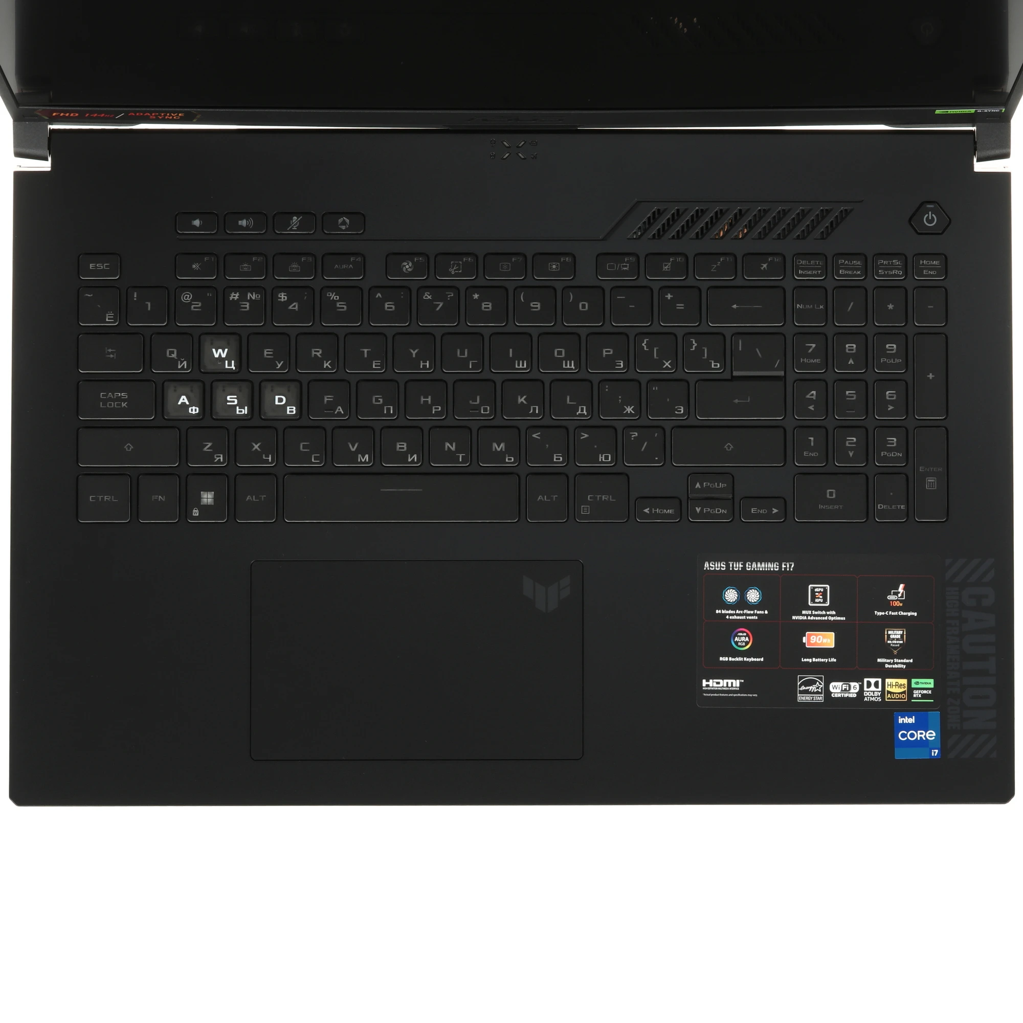 Asus Tuf Gaming/I7-13620h/16gb Ddr5/1tb Pcie G4 Ssd/Nv Rtx4060/17.3 Fhd 1920x1080 16:9/Without Os/Mecha Gray