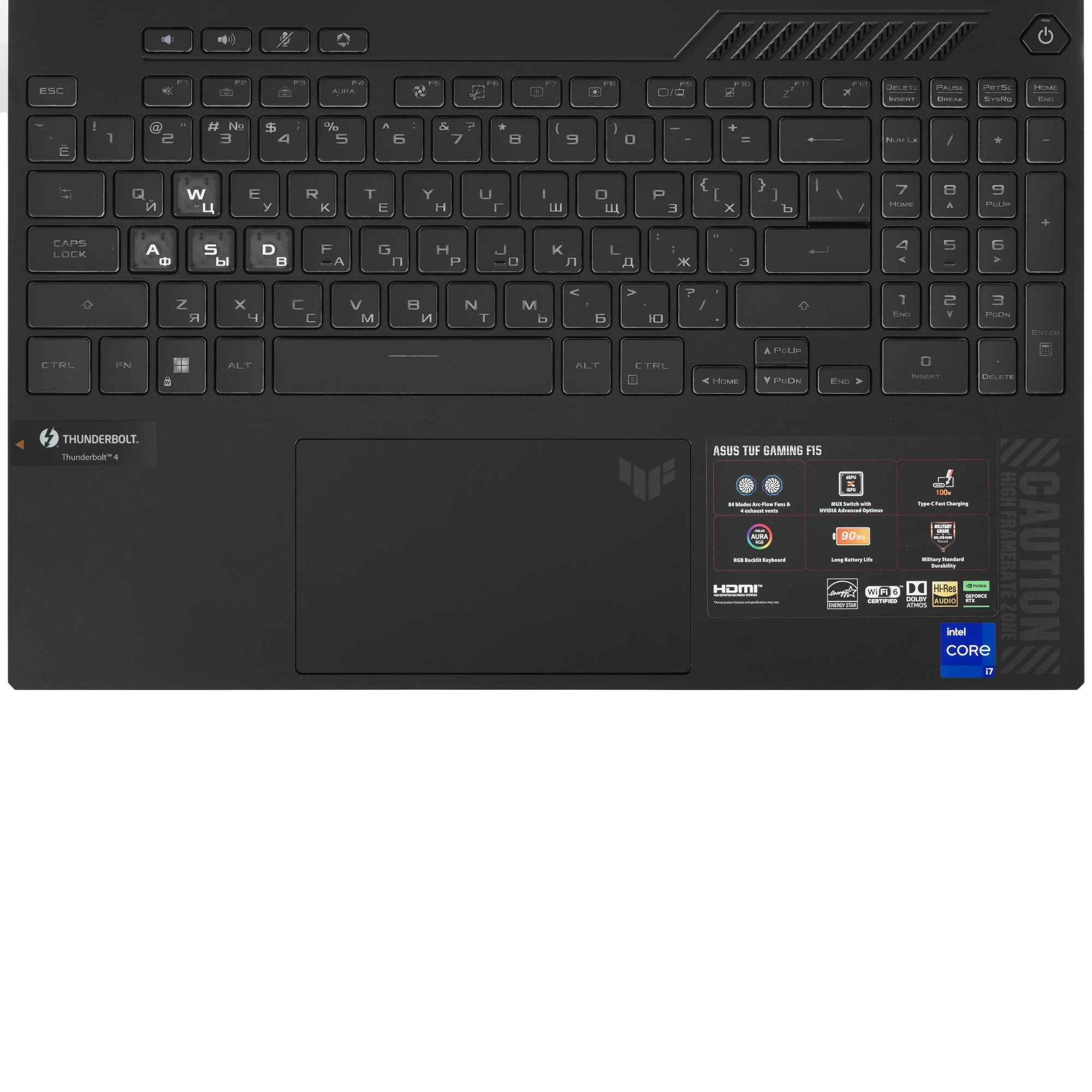 Asus Tuf Gaming 15.6  / I7-13620h / 16gb / 512gb Pcie G4 Ssd / Nv Rtx4050 / Without Os / Mecha Gray