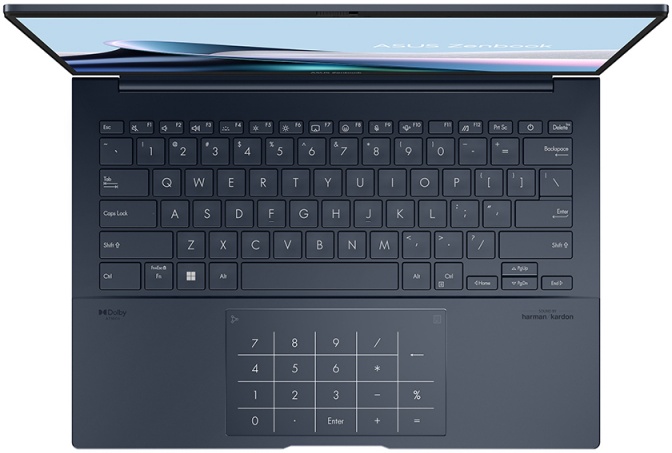 Asus Zenbook | 14.0 Wuxga (1920x1200) 16:10 Oled 16:10 Aspect Ratio 60hz | U7-155h | 16gb | 1tb | Uma | W11h | Blue | Sleeve Included
