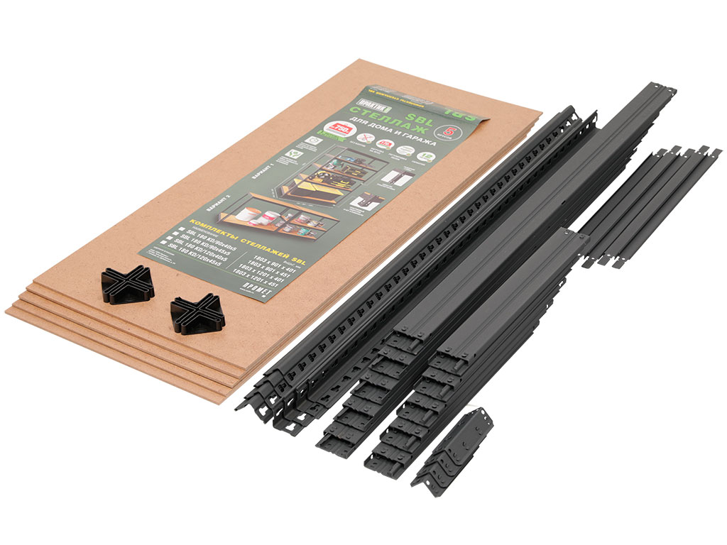Стеллаж Sbl 180kd/120x40/5