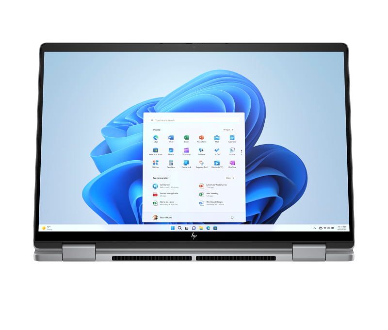 Hp Envy X360 | Hyatt 24c1 | Ryzen 7-8840hs | 16gb 6400 Lpddr5 On-Board | 1tb Pcie Gen4 Value | Amd Radeon Graphics | Touch/14.0 Wuxga (1920x1200) Ips 300 Nits Narrow Border Flat | Ost W11h6 Pls | Meteor Silver - 5mp Ir Tnr Pvcy St | Warr 1/1/0 Euro