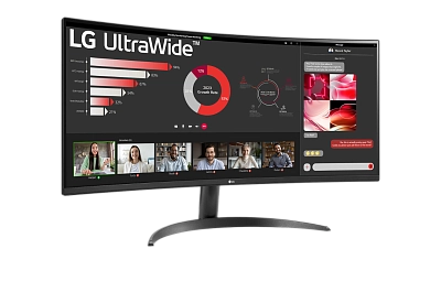 Монитор Lg - 34" 34wr50qk-B.Adg , Va, 5mc, 100hz, Wqhd (3440x1440), Hdmi+Display Port, Black