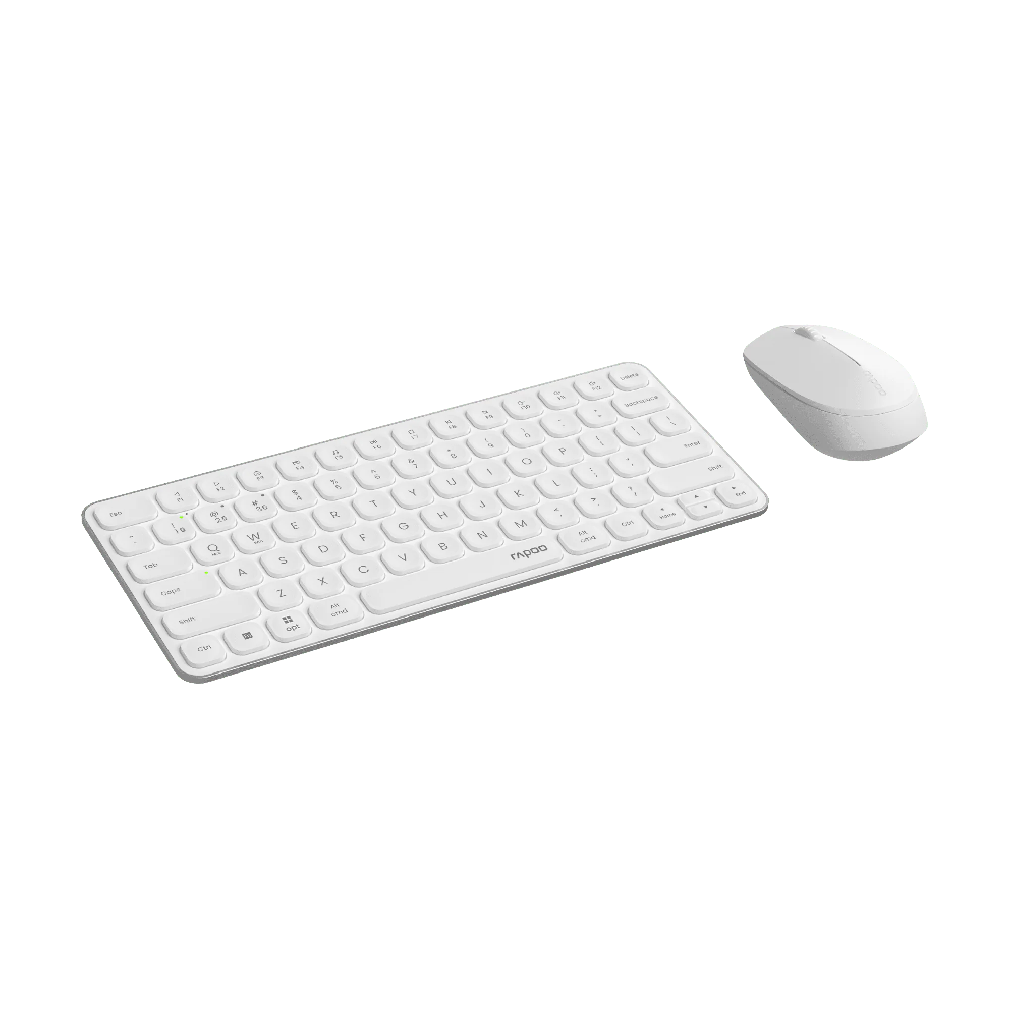 Беспроводной Комплект Клавиатура И Мышь 9010m White