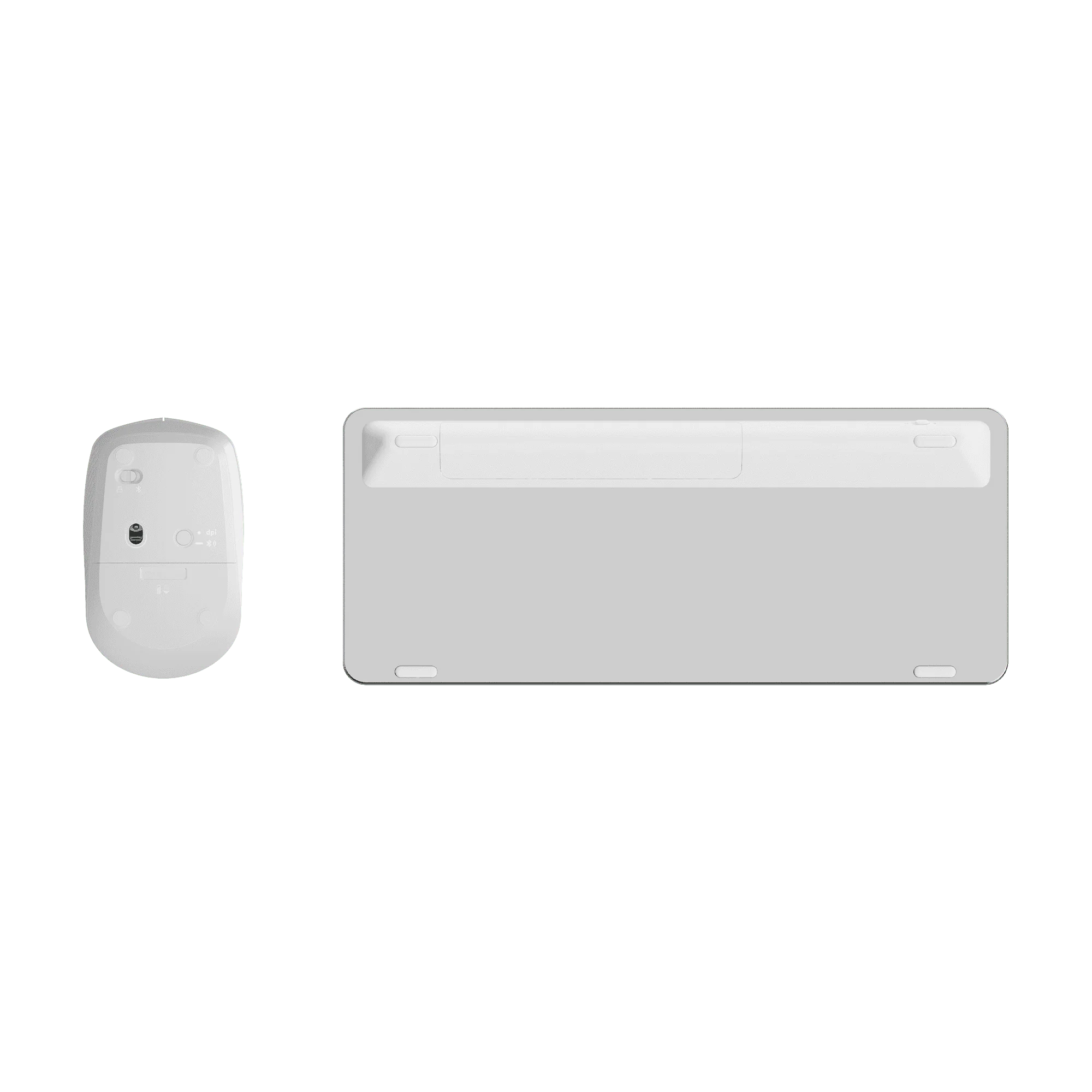 Беспроводной Комплект Клавиатура И Мышь 9010m White